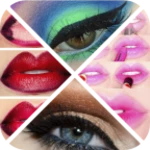 makeup ideas & tutorials android application logo